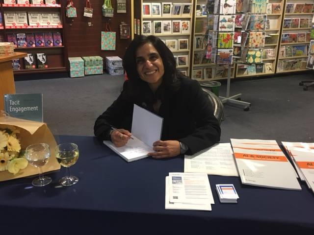 Satinder P. Gill at the Tacit Engagement book launch